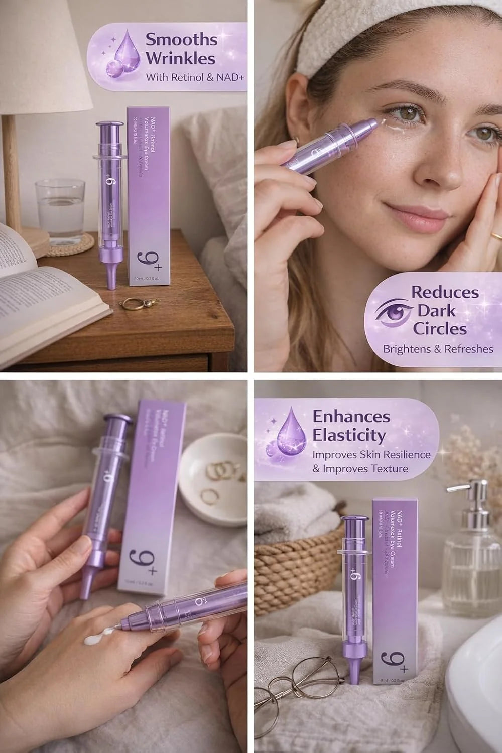 NAD+ Retinol Volumetox Eye Cream (10 ml)